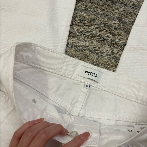 Pistola Presley High Rise Relaxed Roller Jeans Sz 25 NWT | Pistola Relaxed Jean* - Picture 9 of 15